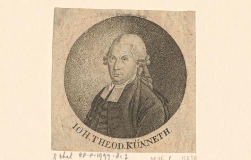 Portrait of Johann Theodor Künneth