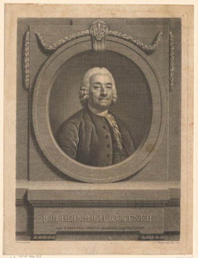 Portrait of Johan Heinrich Küstner