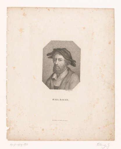 Portrait of Hans Holbein