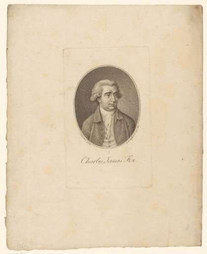 Portrait of Charles James Fox