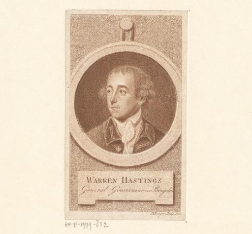 Portrait of Warren Hastings