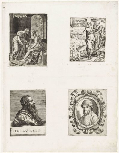 Artemisia, Dido, Pietro Aretino