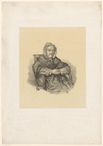 Old Woman Sitting in a Chair