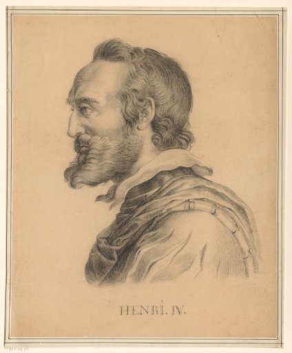 Portrait of Henry IV, King of France and Navarre