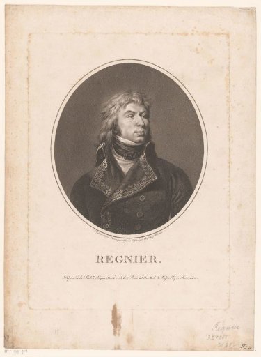 Portrait of Claude Ambroise Régnier