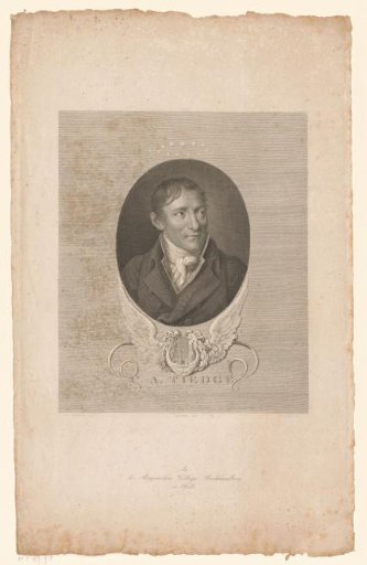 Portrait of Christoph August Tiedge