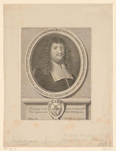 Portrait of Johann German Barbier von Gangkofen