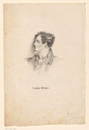 Portrait of Lord Byron
