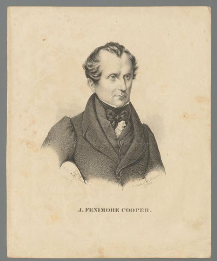 Portrait of James Fenimore Cooper