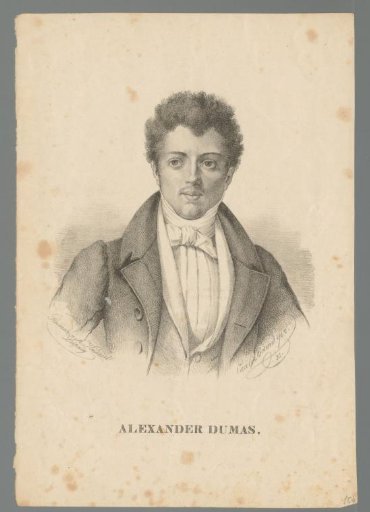 Portrait of Alexander Dumas