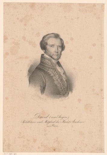 Portrait of David d'Angers, Pseudonym of Pierre-Jean David