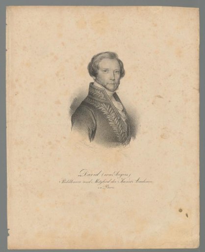 Portrait of Pierre Jean David d'Angers