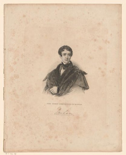 Portrait of John George Lambton, 1st Earl of Durham