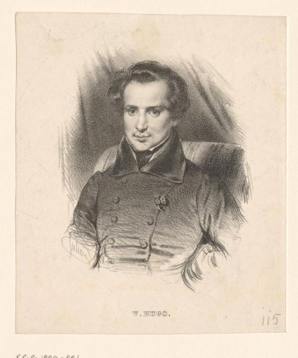 Portrait of Victor Hugo