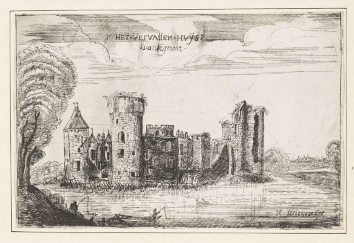 Ruins of the Castle of Egmond