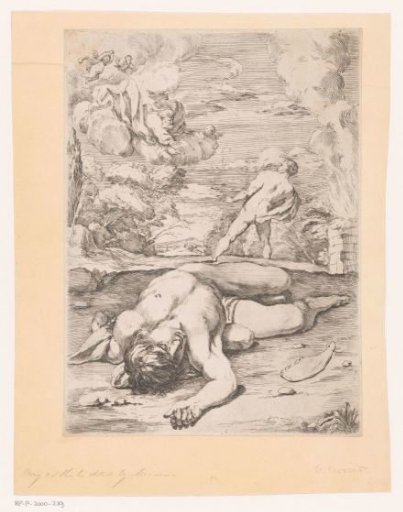 Cain slays Abel