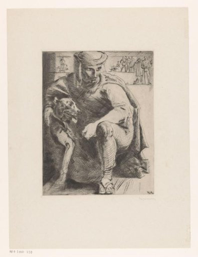 Hunter with a Dog
