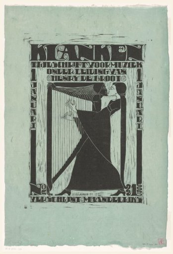 Cover of the magazine Klanken