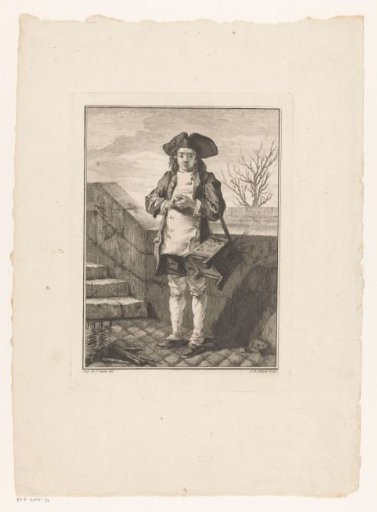 Savoyard, Standing Before a Wall