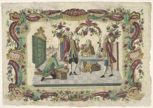 The Prodigal Son Receives His Inheritance