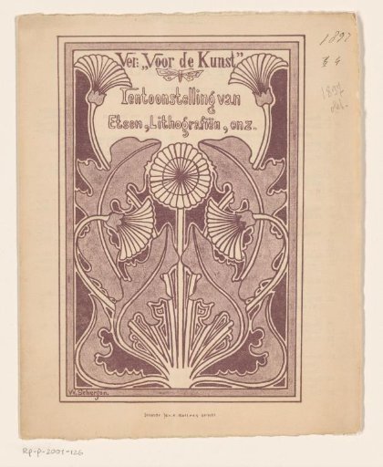 Exhibition catalogue of the Society for the Arts