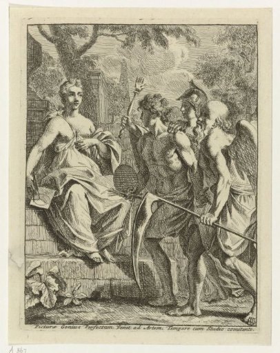 Invention of the art of drawing