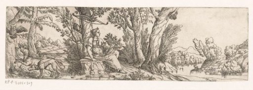 Landscape with Diana and her hunting dogs