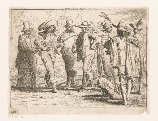 Seven Men and a Dog