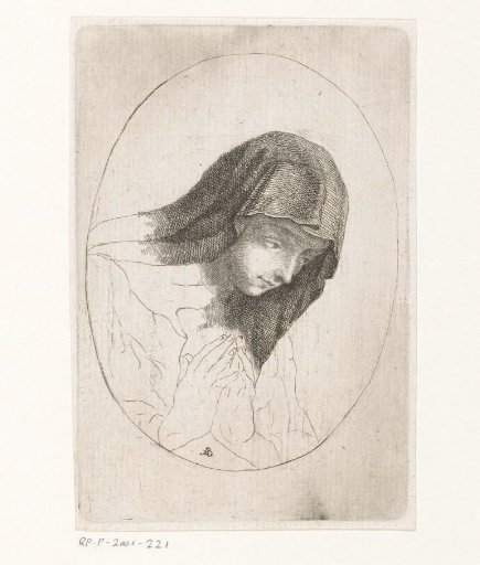 Praying woman