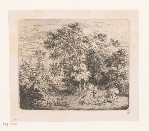 Landscape with Shepherd and Flock