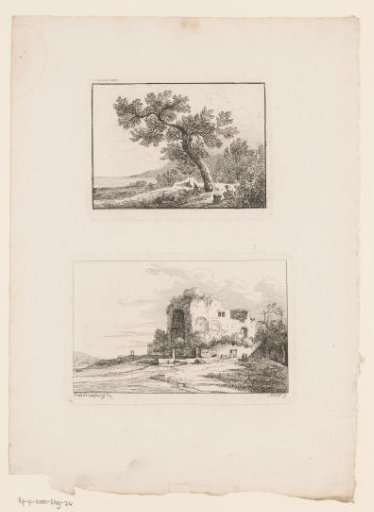 Two landscapes
