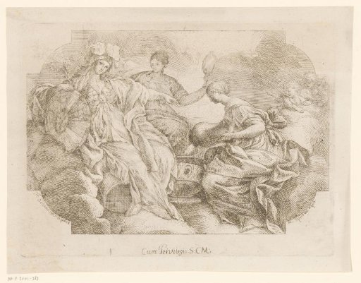 Female Personifications of Wisdom, Prudence, and Temperance