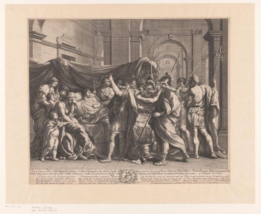 Germanicus on his deathbed