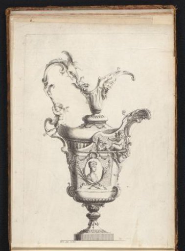 Can with a putto, a satyr, and a portrait medallion