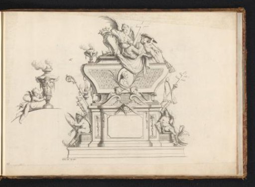 Tomb with allegory of the church