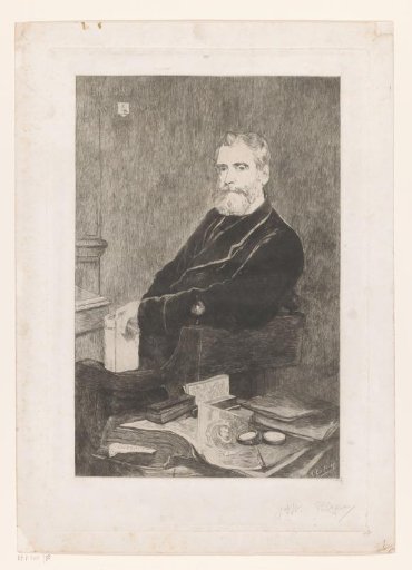 Portrait of John Lothrop Motley