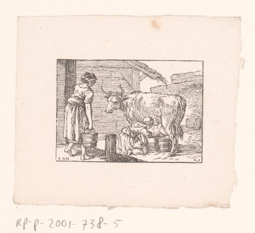 Cow Being Milked