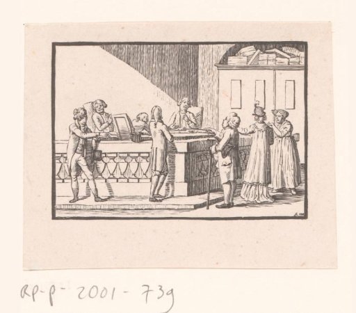 Company of Ladies and Gentlemen on a Terrace