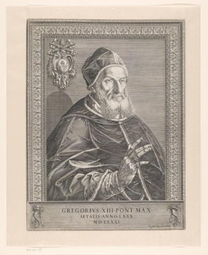 Portrait of Pope Gregory XIII