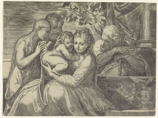 Holy Family with Saints