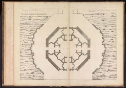 Plan of the Hercules monument at Karlsberg