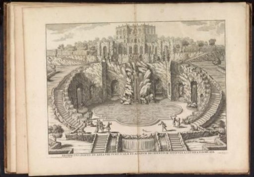 Fountain for the Hercules monument at Karlsberg