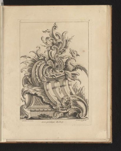 Rocaille with a Dragon
