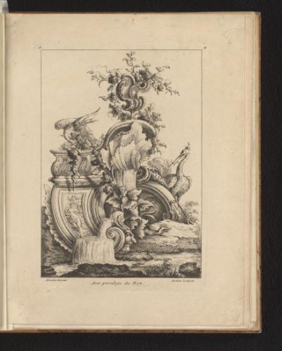 Rocaille with Birds