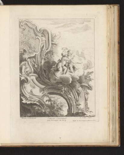 Rocaille with Putti