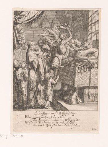 Moneylender and Bailiff with Death