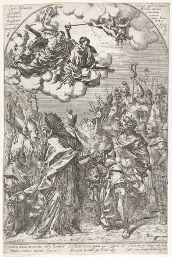 Attila before the City of Rome
