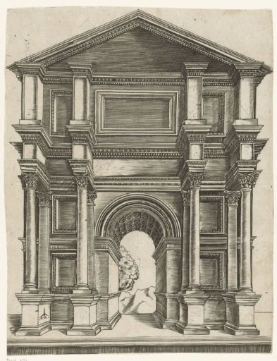 Classical triumphal arch