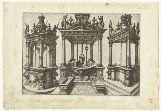 Three wells, one semicircular