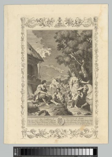 Scene from La Gerusalemme Liberata